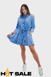Vestido Women Tommy Hilfiger Denim Vestido